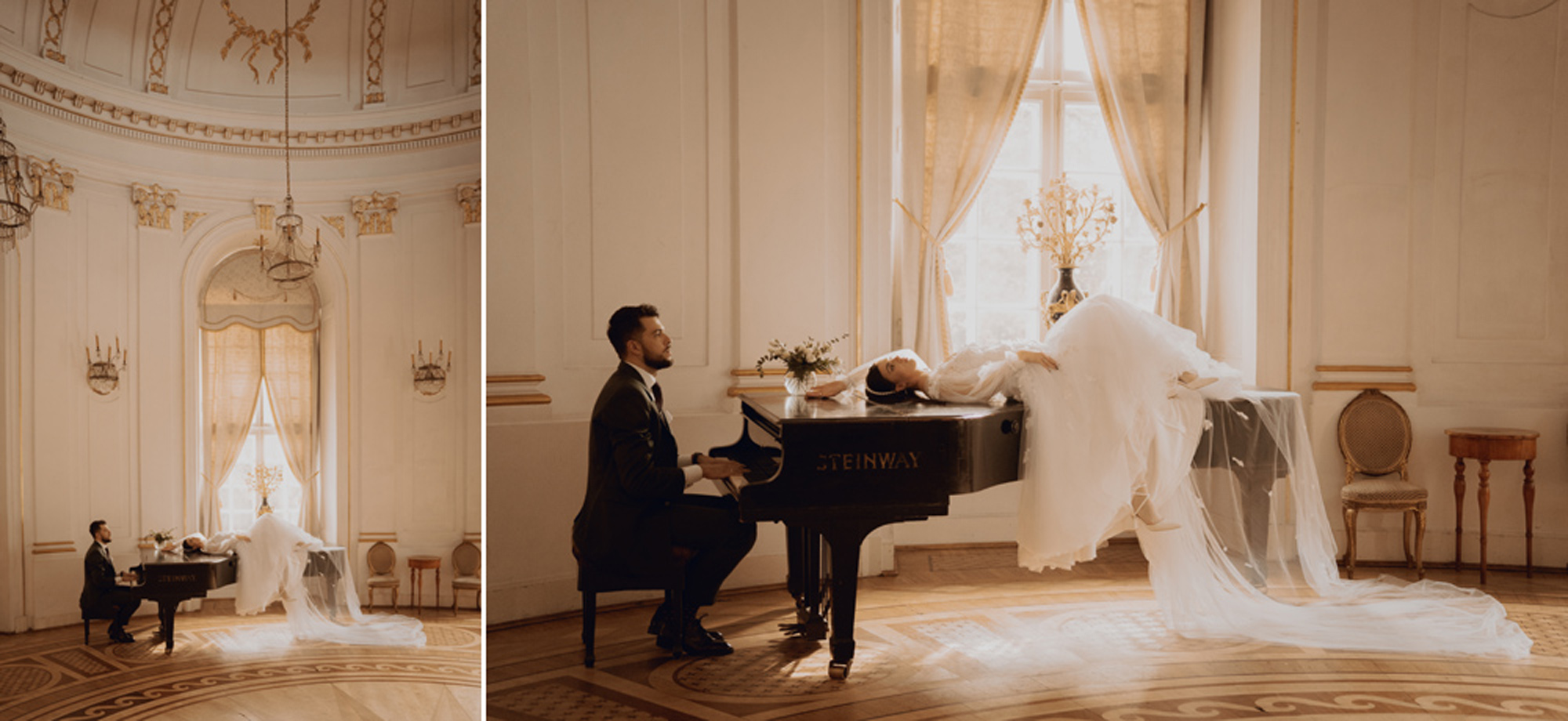 sesja slubna w palacu jesienna00038 - Sesja ślubna w pałacu w Jabłonnie