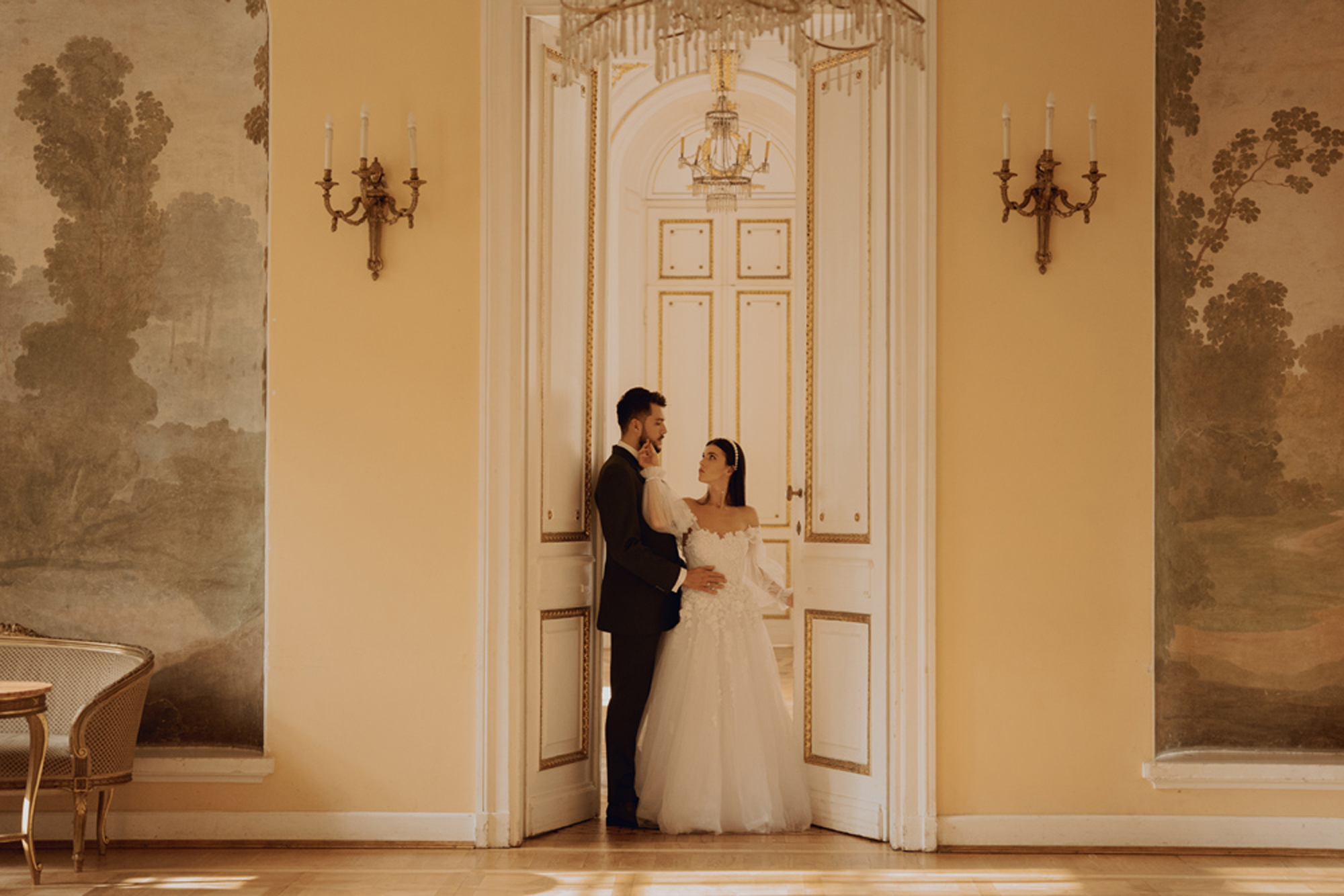 sesja slubna w palacu jesienna00051 - Sesja ślubna w pałacu w Jabłonnie