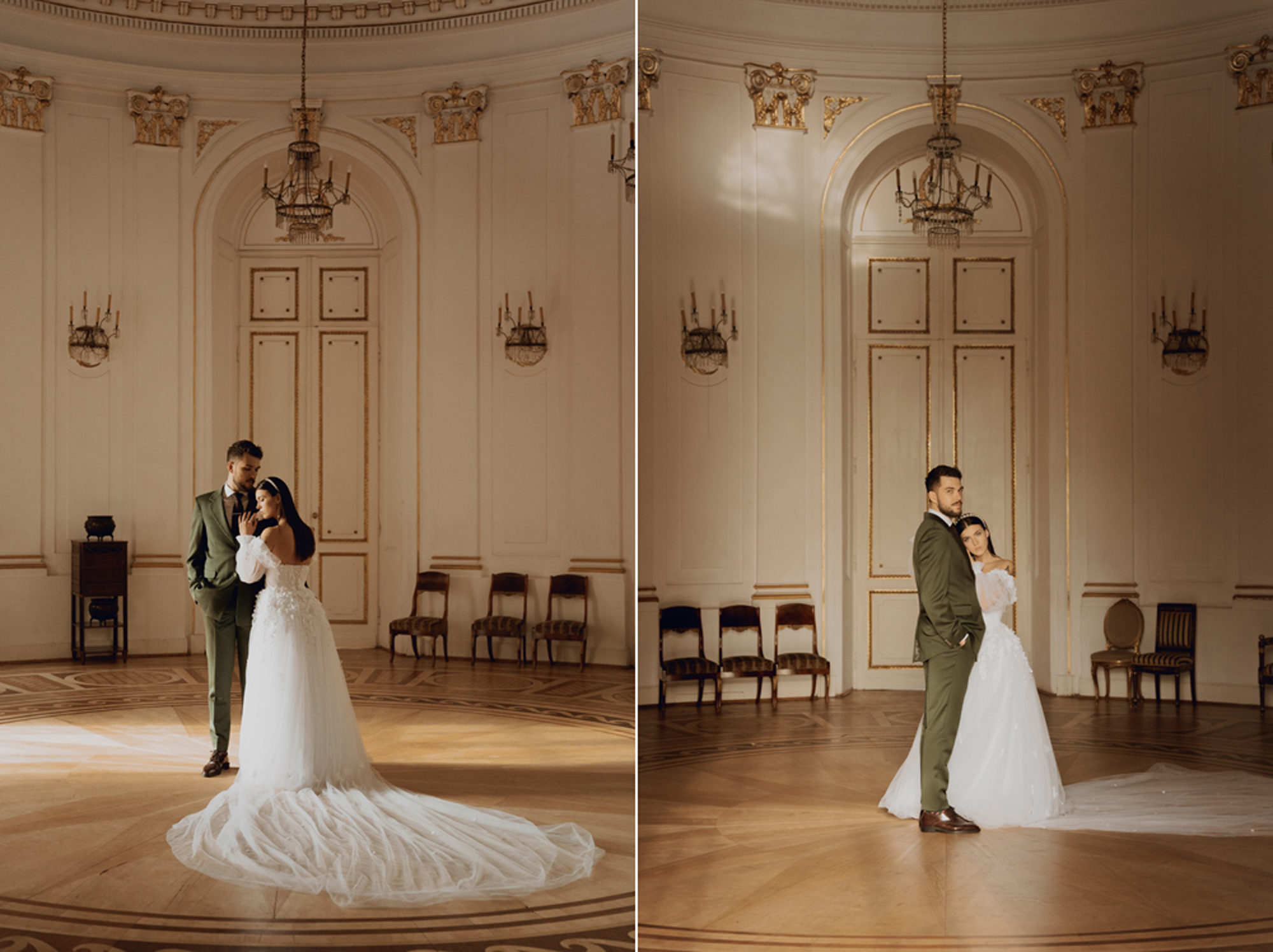 sesja slubna w palacu jesienna00054 - Sesja ślubna w pałacu w Jabłonnie