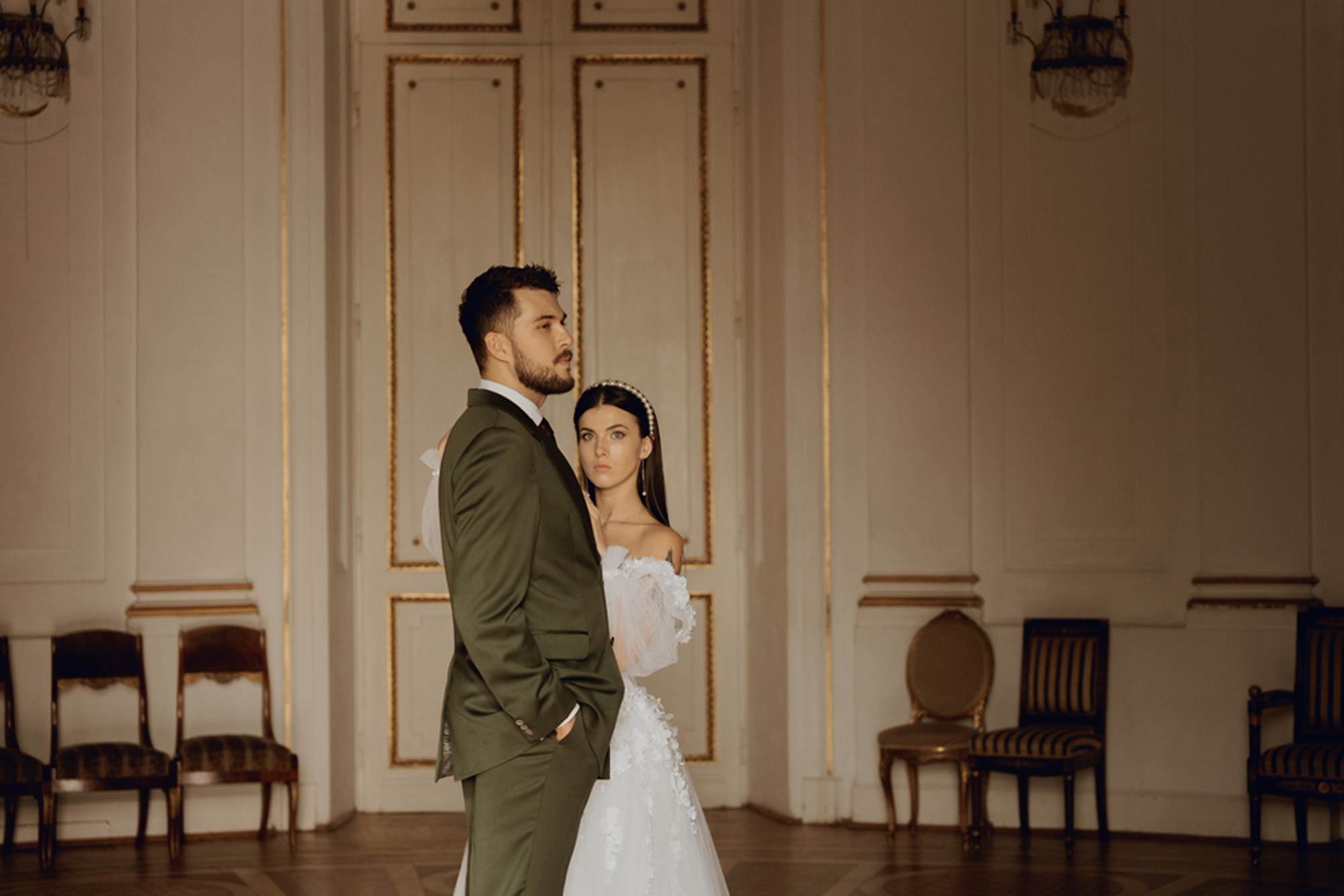 sesja slubna w palacu jesienna00055 - Sesja ślubna w pałacu w Jabłonnie