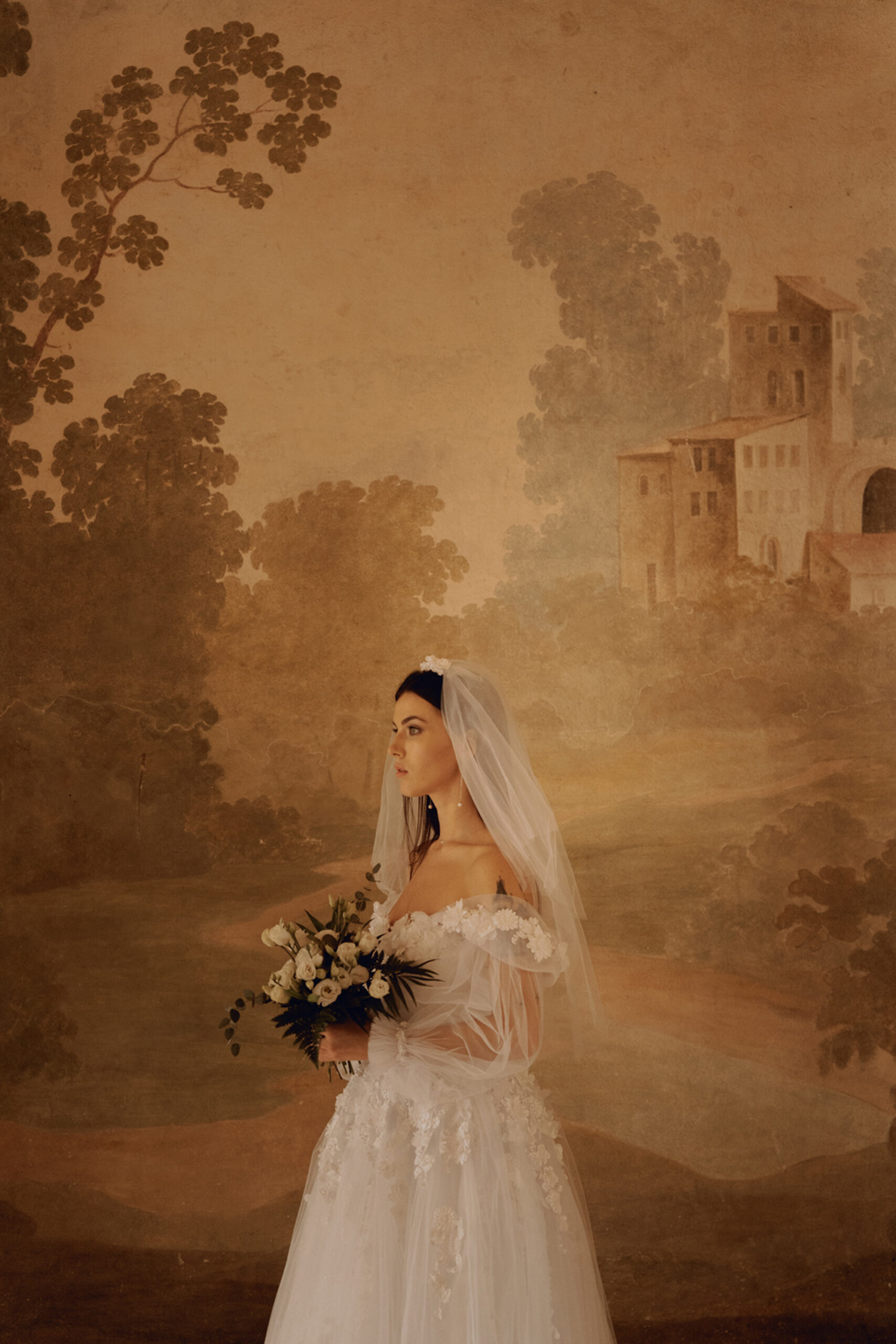 sesja slubna w palacu jesienna00069 scaled - Sesja ślubna w pałacu w Jabłonnie