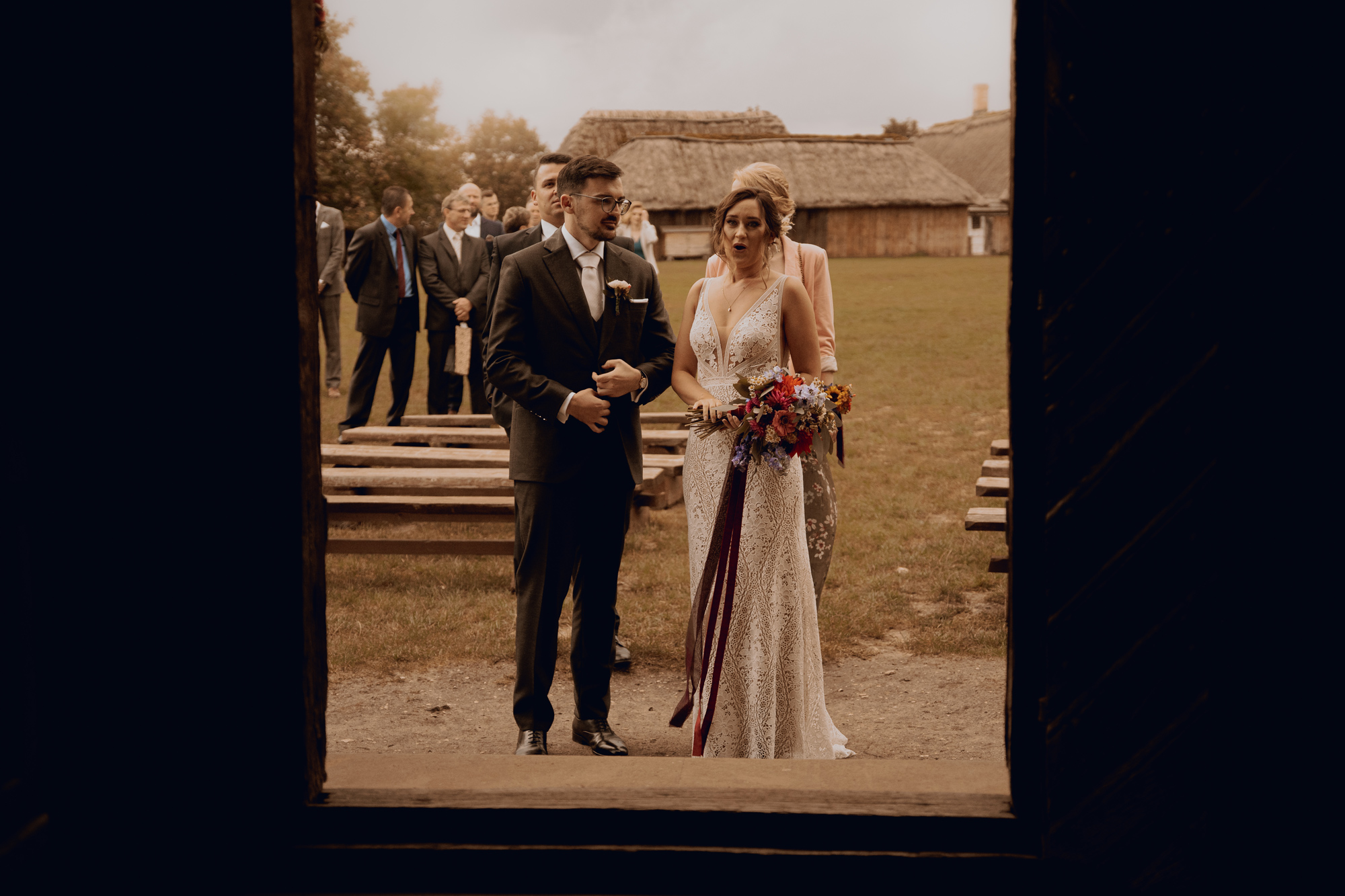rustykalne wesele tokarnia kielce00048 - Rustykalne wesele w skansenie