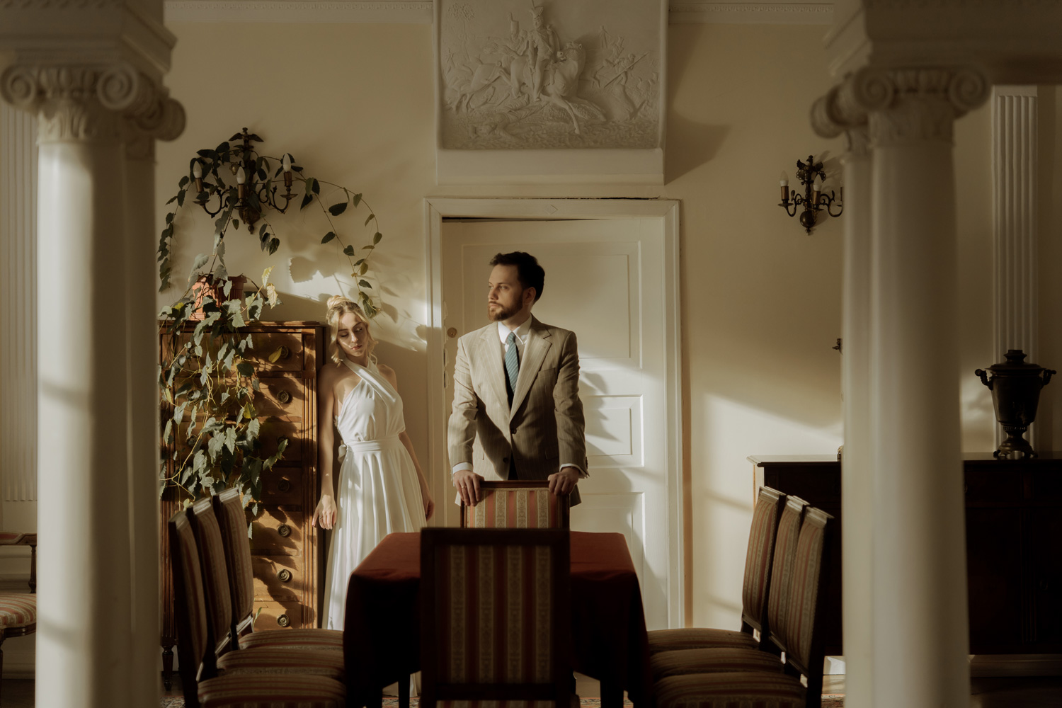 Sesja slubna dworek zielinskiego kielce00027 - Sesja ślubna w Pałacyku Zielińskiego w Kielcach