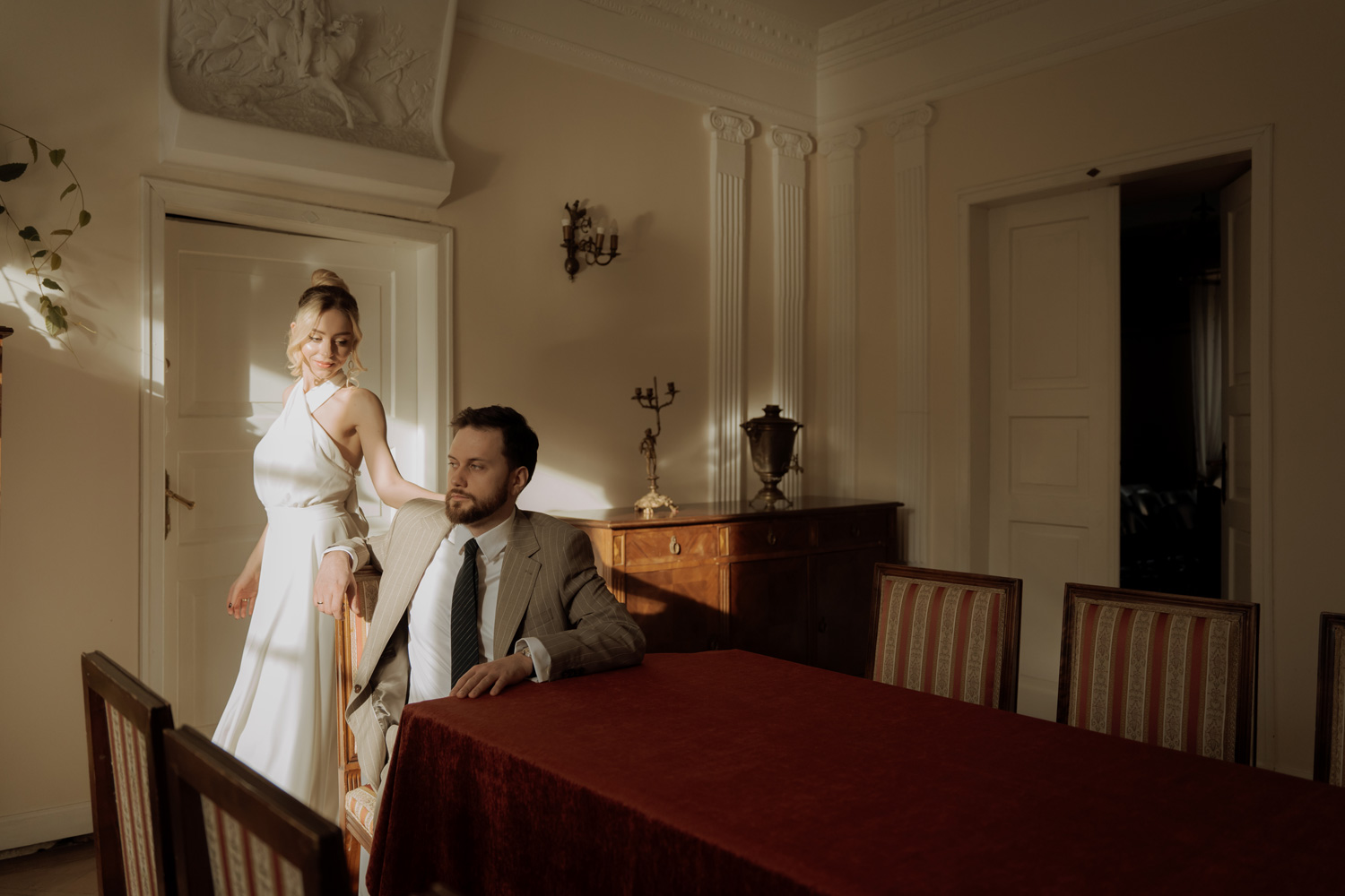 Sesja slubna dworek zielinskiego kielce00033 - Sesja ślubna w Pałacyku Zielińskiego w Kielcach