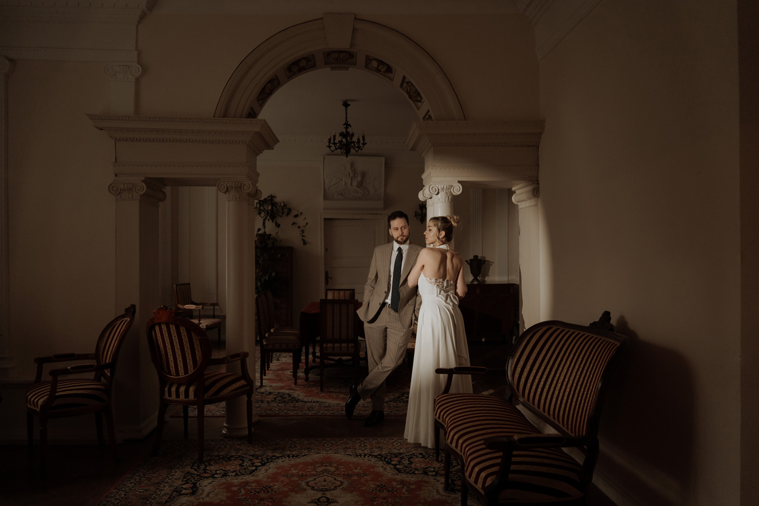 Sesja slubna dworek zielinskiego kielce00136 - Sesja ślubna w Pałacyku Zielińskiego w Kielcach