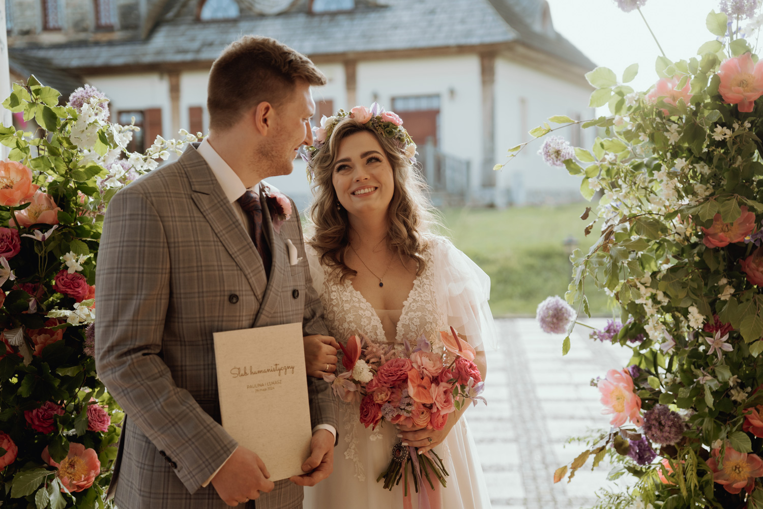 Slub humanistyczny w wilanesce 00118 - Ślub humanistyczny w Wilanesce w Tokarni