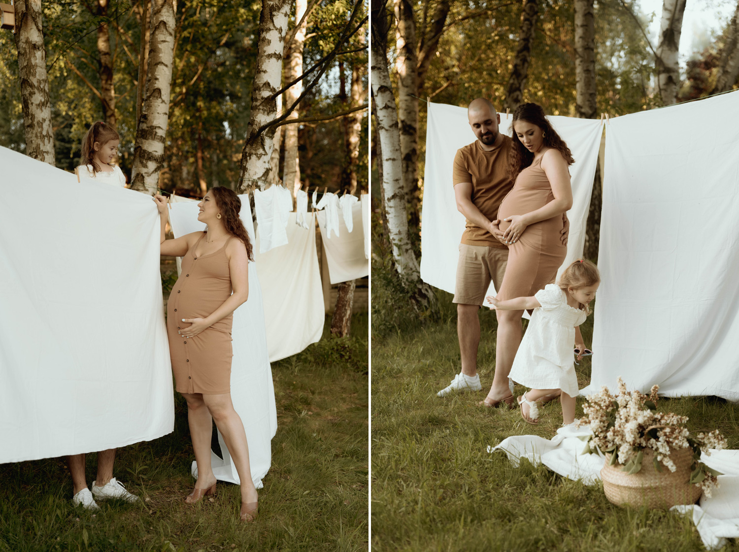 Sesjarodzinna sesja ciazowa 00020 - Sesja ciążowo-rodzinna w sielskim klimacie