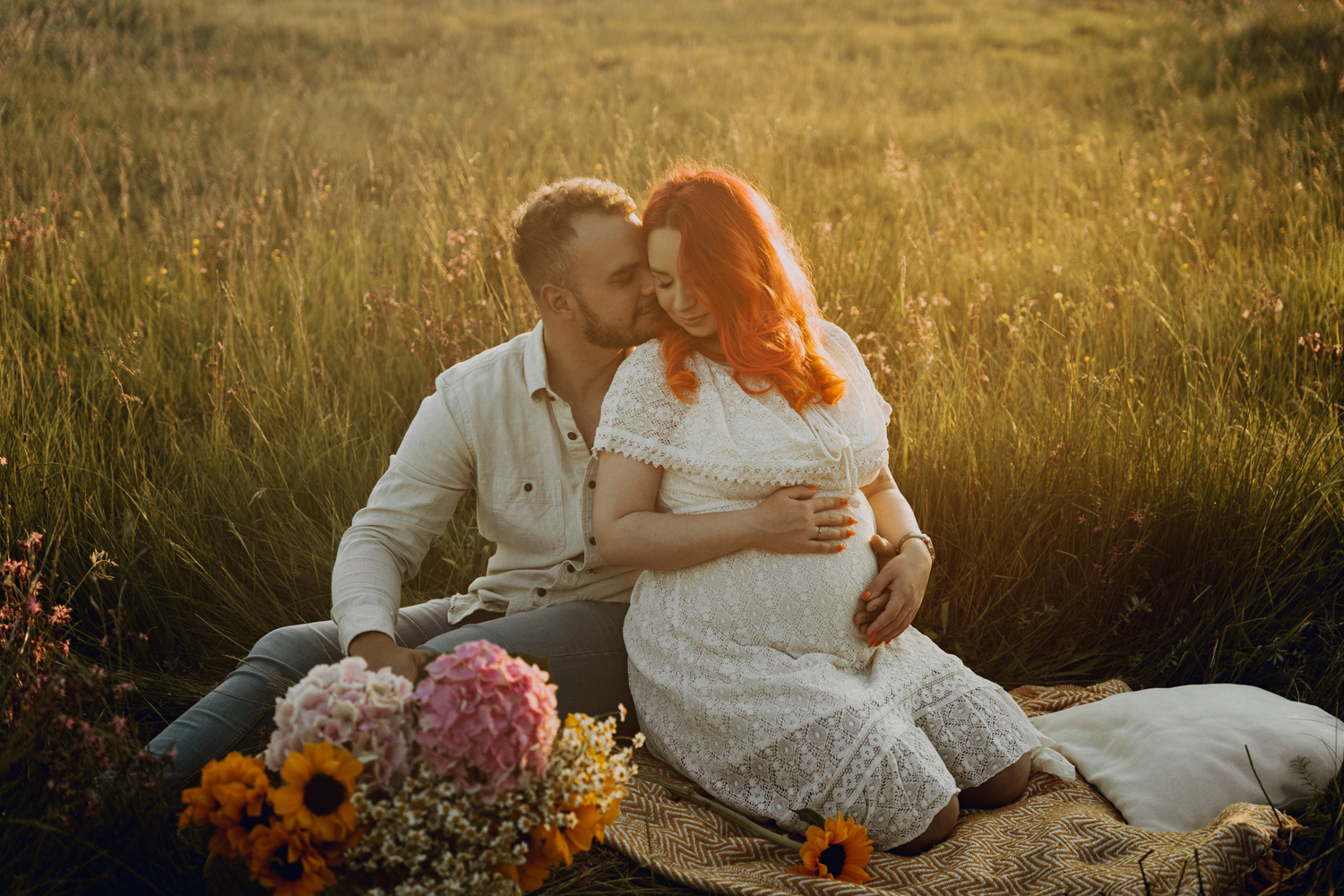 sesja ciazowa latem boho00006 - Sesja ciążowa latem