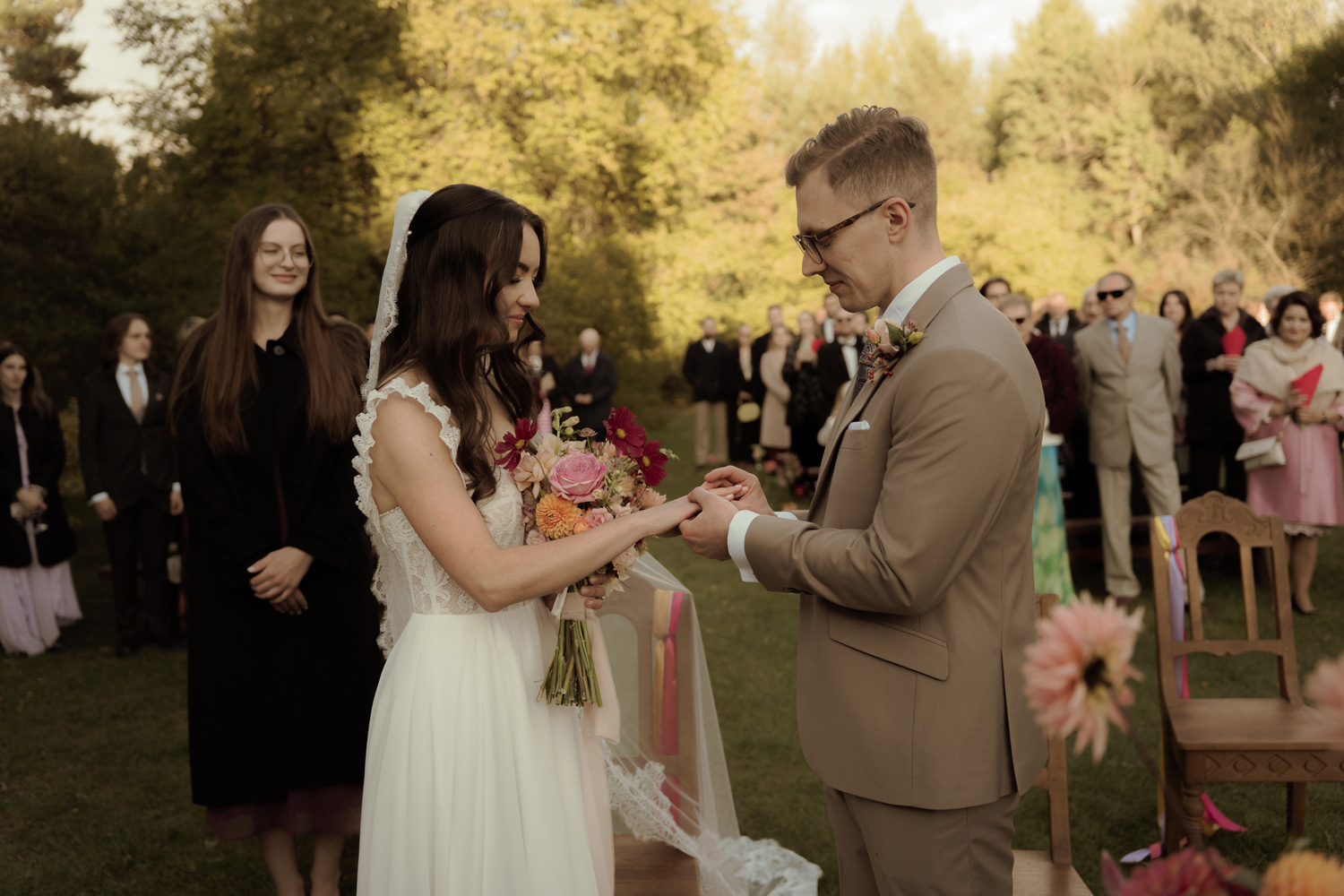 jesienny slub w wilanesce00034 - Jesienny ślub w Wilanesce