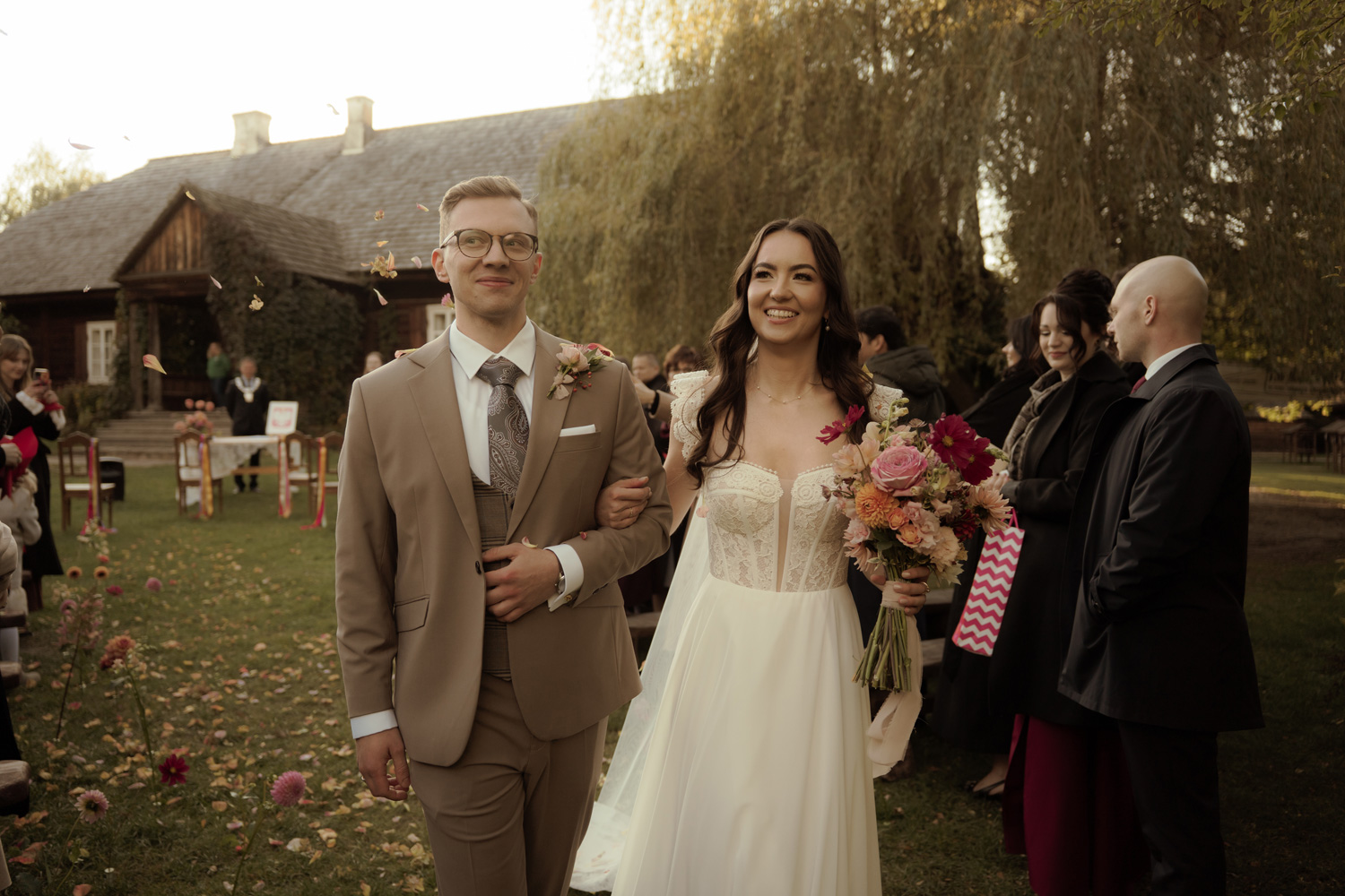 jesienny slub w wilanesce00043 - Jesienny ślub w Wilanesce