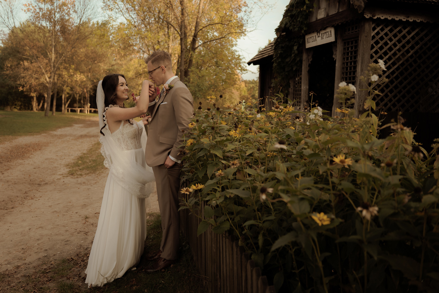 jesienny slub w wilanesce00079 - Jesienny ślub w Wilanesce