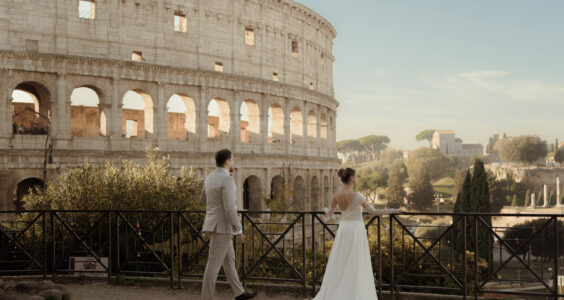 Sesja ślubna w Rzymie