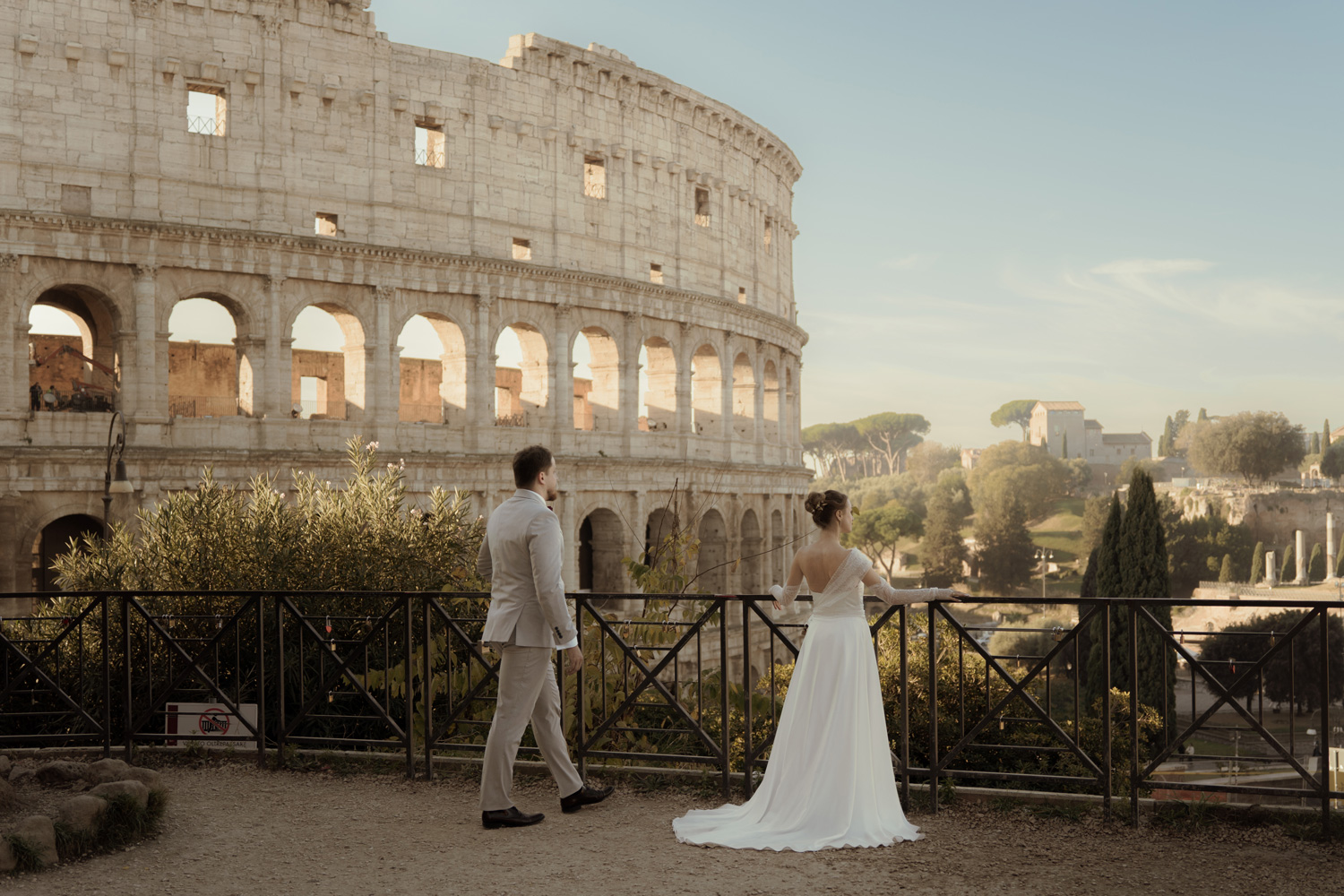 Sesja ślubna w Rzymie