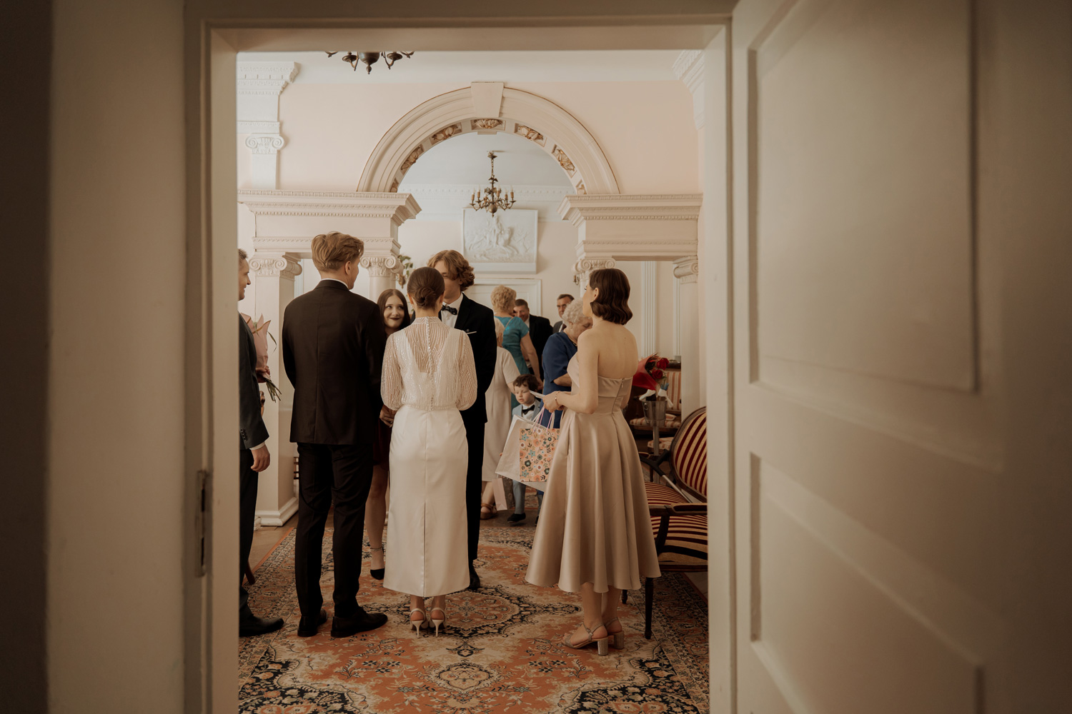 slub w palacyku zielinskiego00108 - Kameralny ślub w Pałacyku Zielińskiego