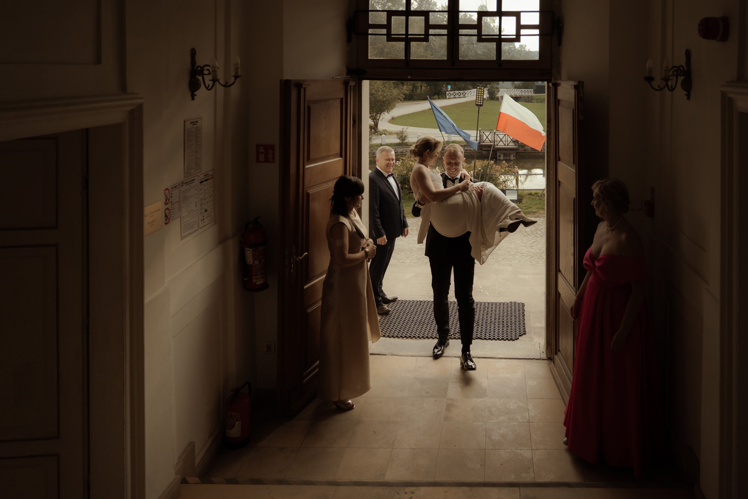 palac w kurozwekach wesele00017 - Pałac w Kurozwękach - jesienne wesele