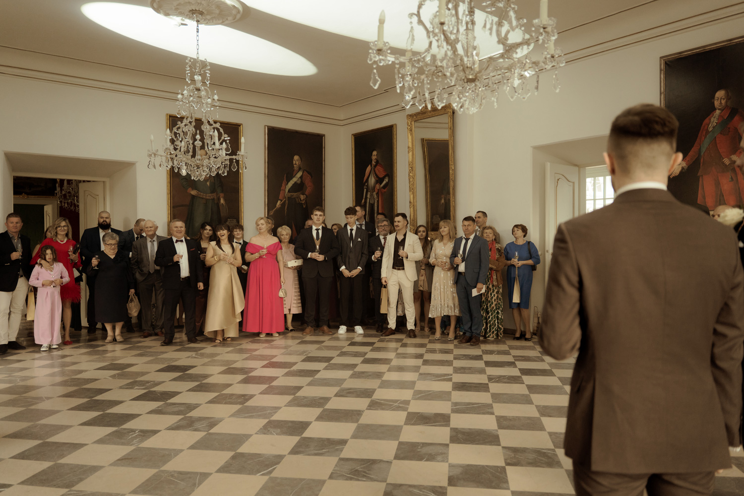 palac w kurozwekach wesele00023 - Pałac w Kurozwękach - jesienne wesele