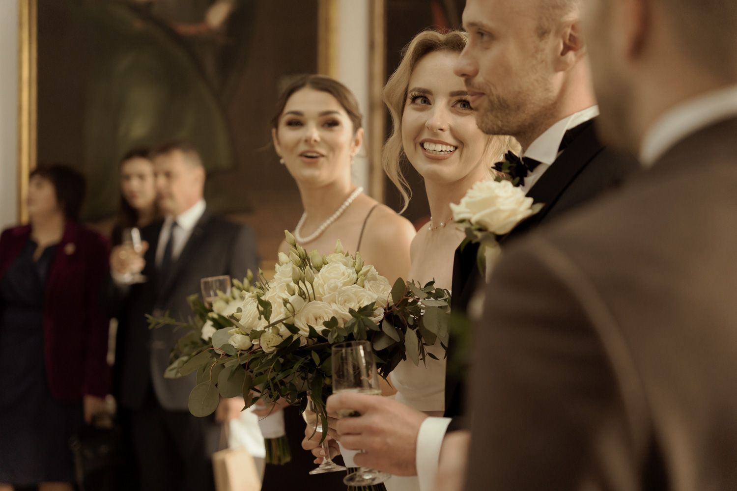 palac w kurozwekach wesele00024 - Pałac w Kurozwękach - jesienne wesele