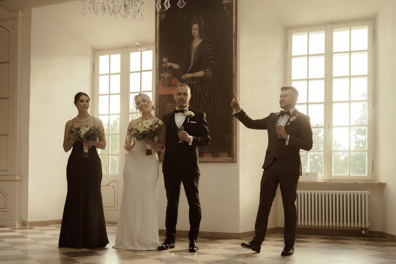 palac w kurozwekach wesele00026 - Pałac w Kurozwękach - jesienne wesele