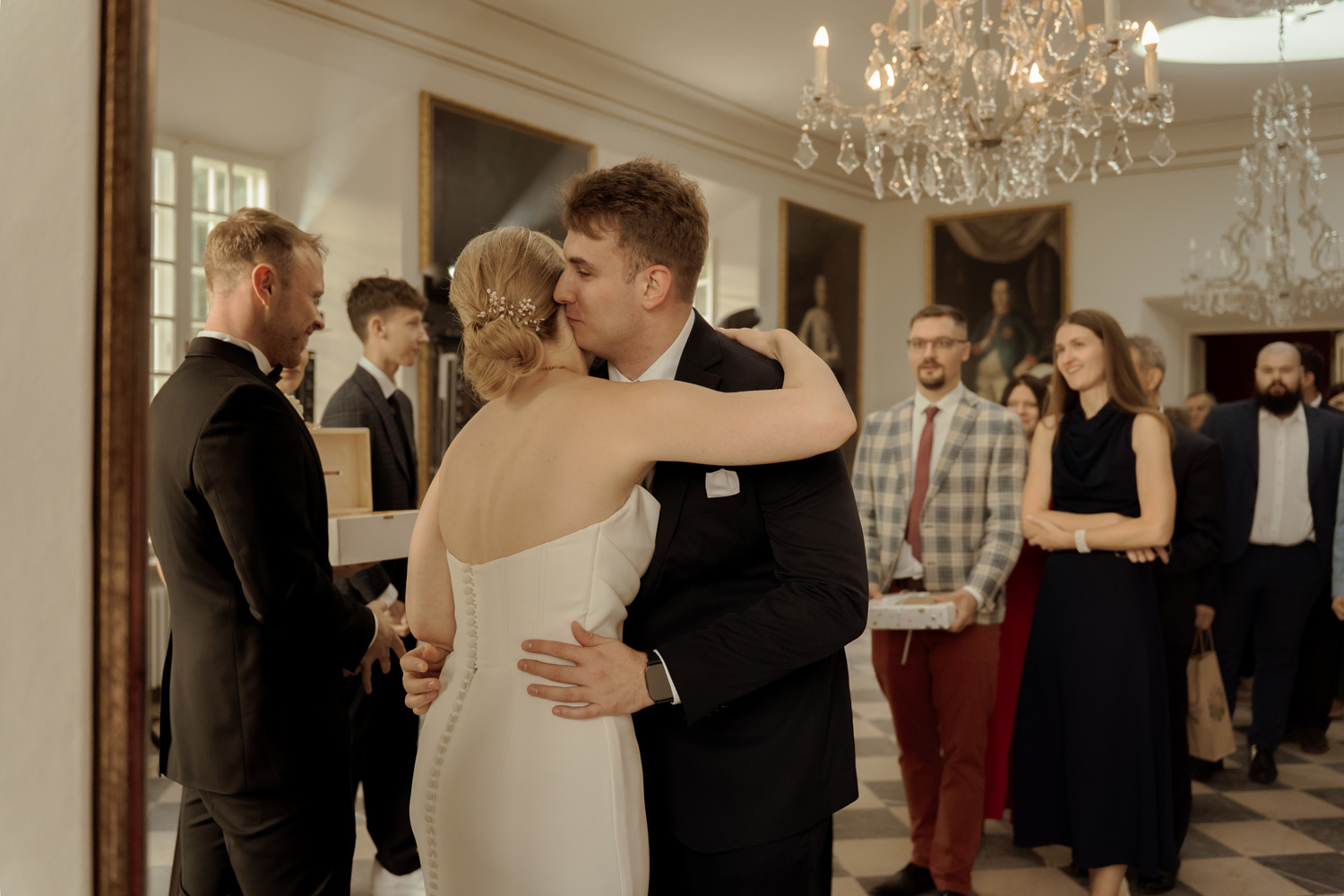 palac w kurozwekach wesele00029 - Pałac w Kurozwękach - jesienne wesele