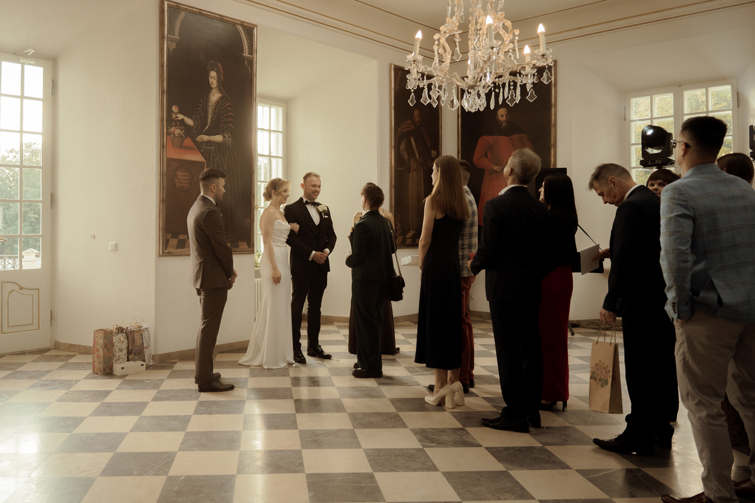 palac w kurozwekach wesele00030 - Pałac w Kurozwękach - jesienne wesele