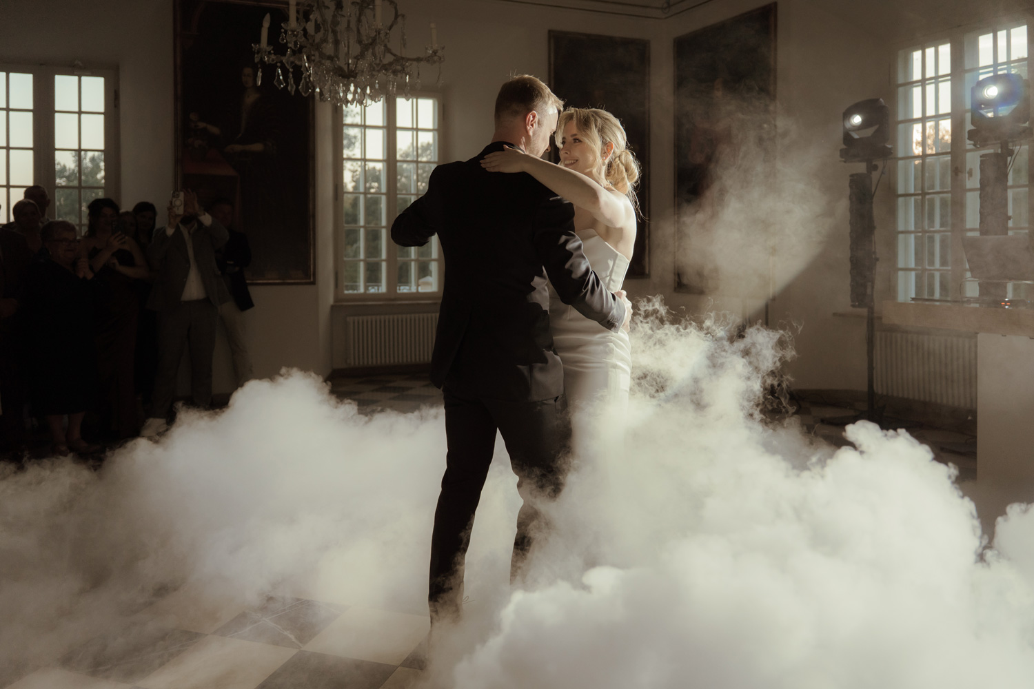 palac w kurozwekach wesele00059 - Pałac w Kurozwękach - jesienne wesele