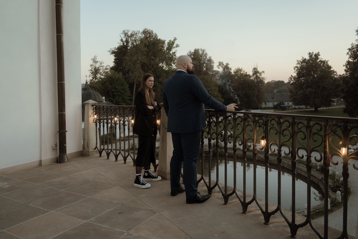 palac w kurozwekach wesele00077 - Pałac w Kurozwękach - jesienne wesele