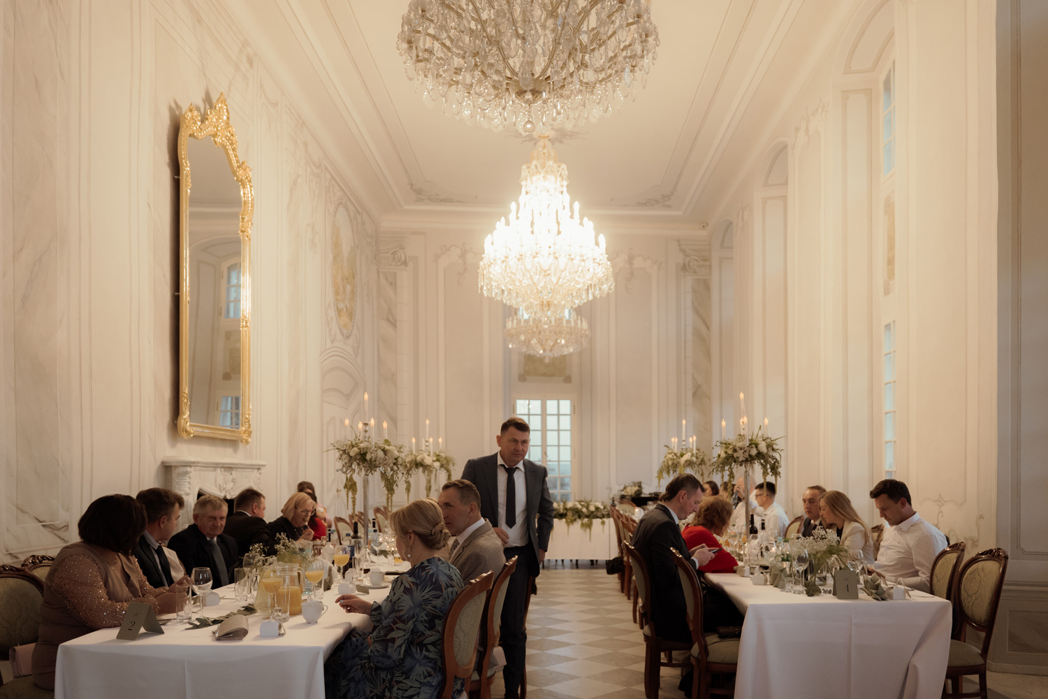 palac w kurozwekach wesele00082 - Pałac w Kurozwękach - jesienne wesele