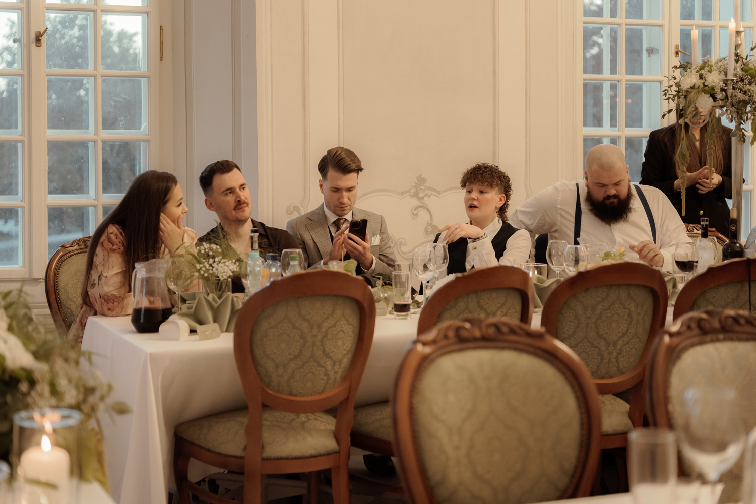 palac w kurozwekach wesele00083 - Pałac w Kurozwękach - jesienne wesele