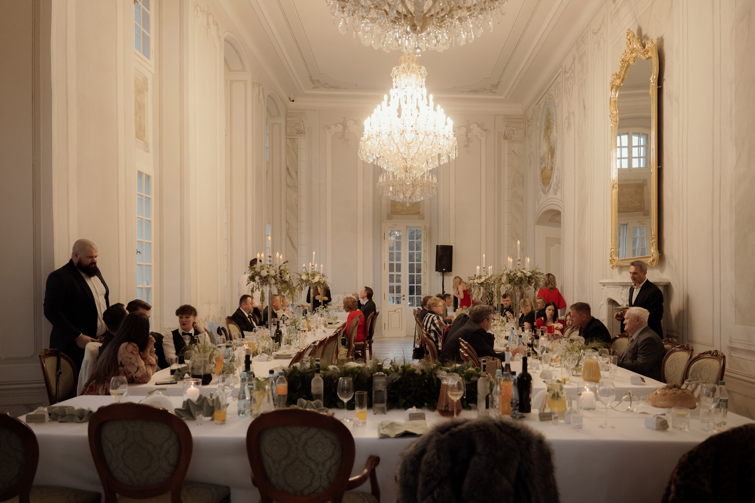 palac w kurozwekach wesele00084 - Pałac w Kurozwękach - jesienne wesele