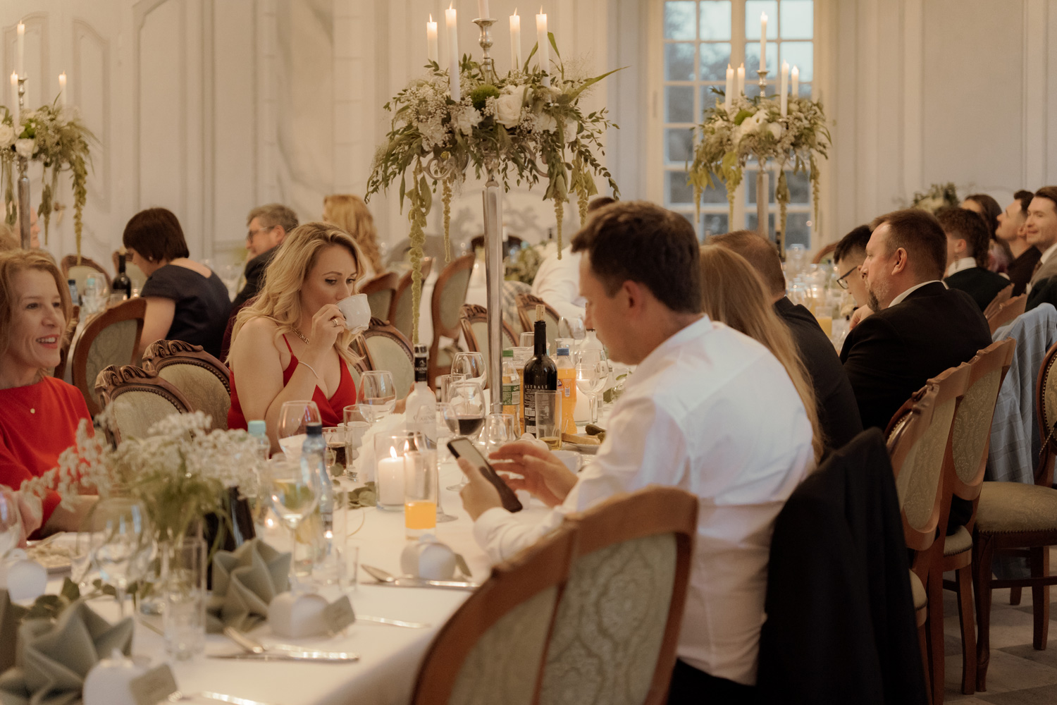 palac w kurozwekach wesele00086 - Pałac w Kurozwękach - jesienne wesele