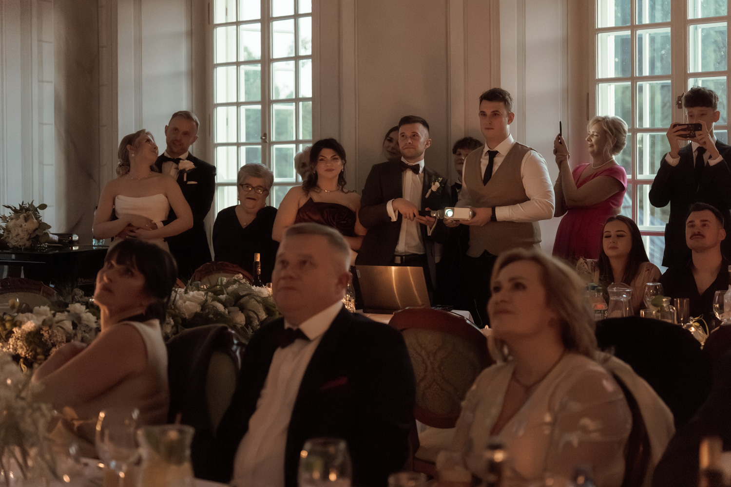 palac w kurozwekach wesele00094 - Pałac w Kurozwękach - jesienne wesele