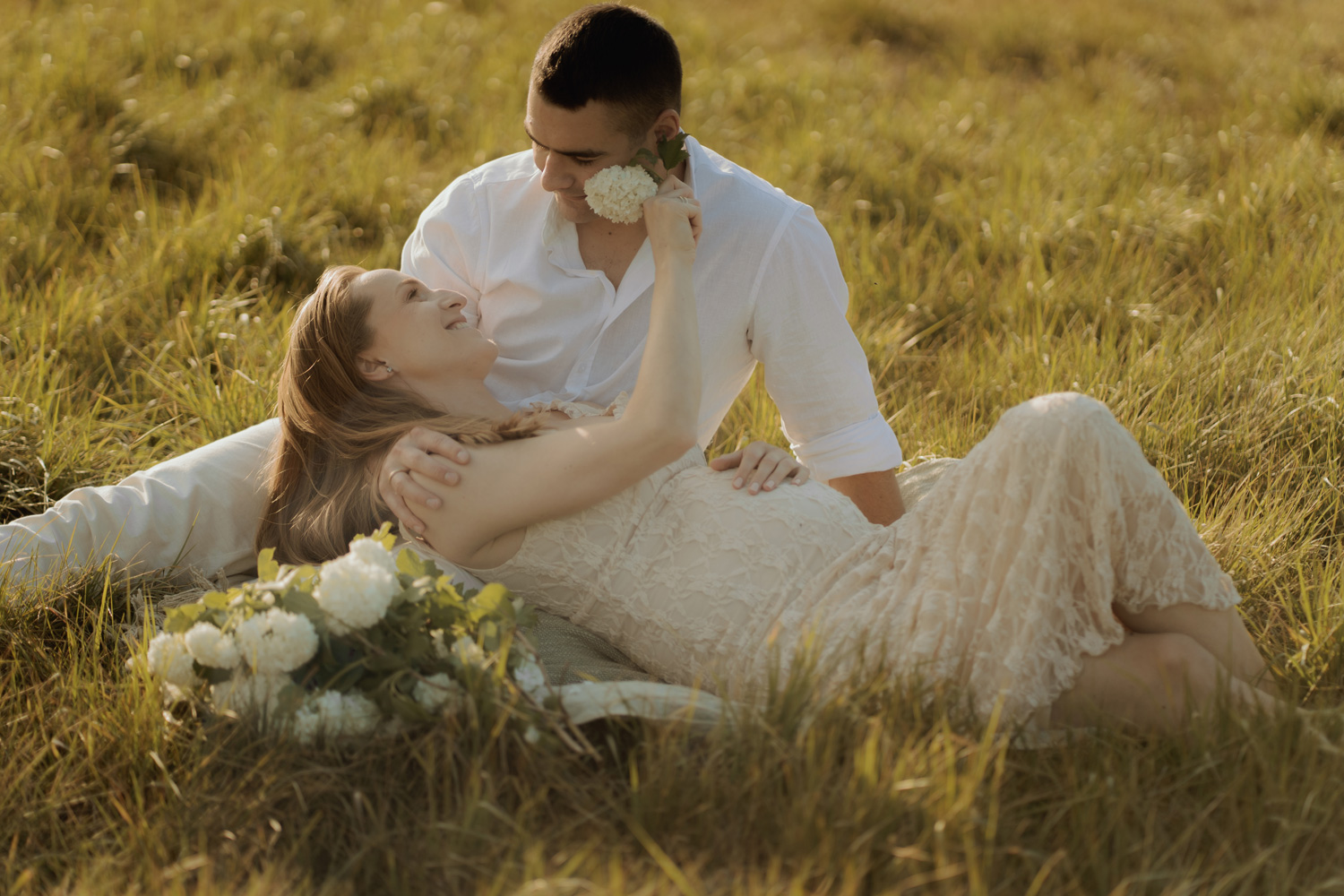 sesja ciazowa kielce00020 - Sesja ciążowa na łące