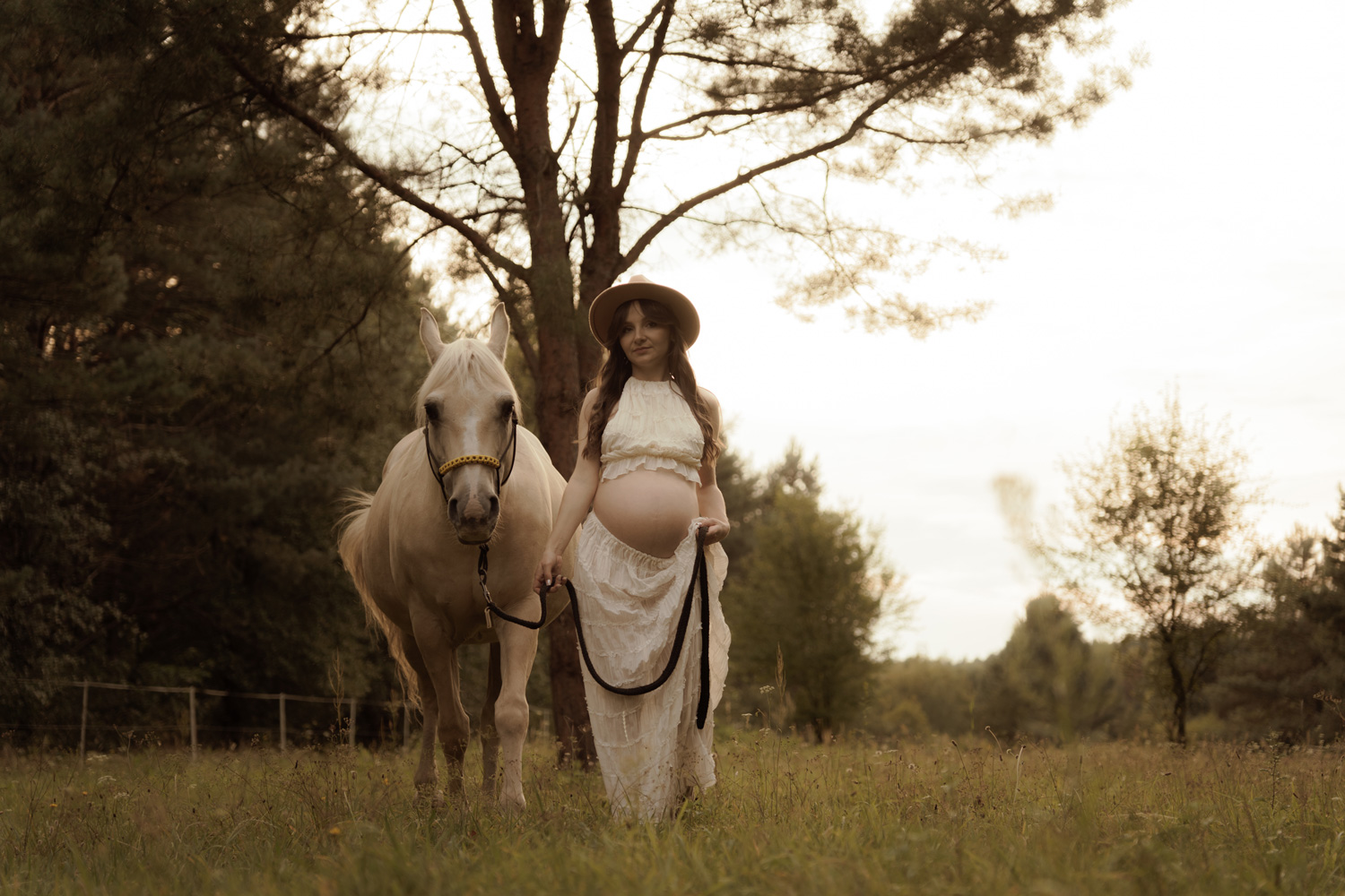sesja ciazowa skarzysko00003 - Sesja ciążowa z koniem