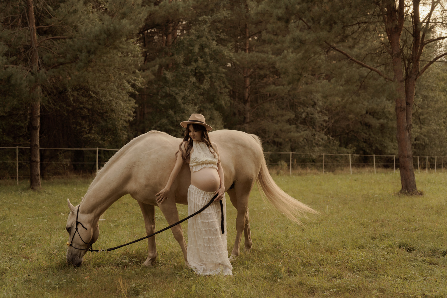 sesja ciazowa skarzysko00006 - Sesja ciążowa z koniem