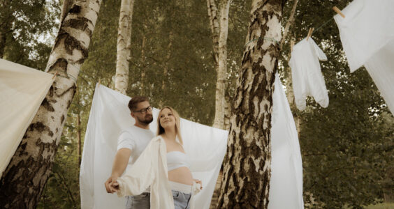 Sielska sesja ciążowa