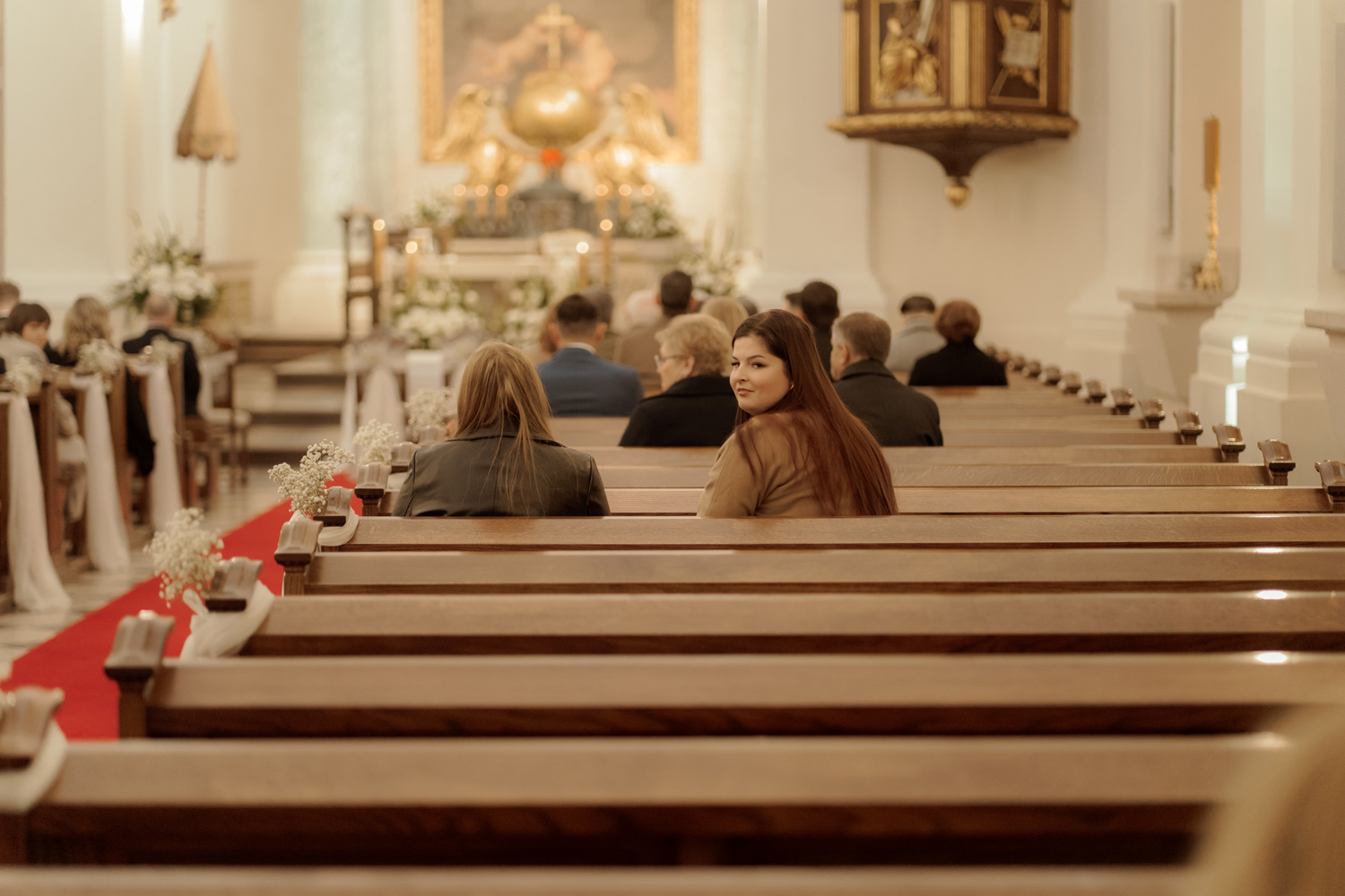 slub na swietym krzyzu00016 - Pałac w Kurozwękach - jesienne wesele