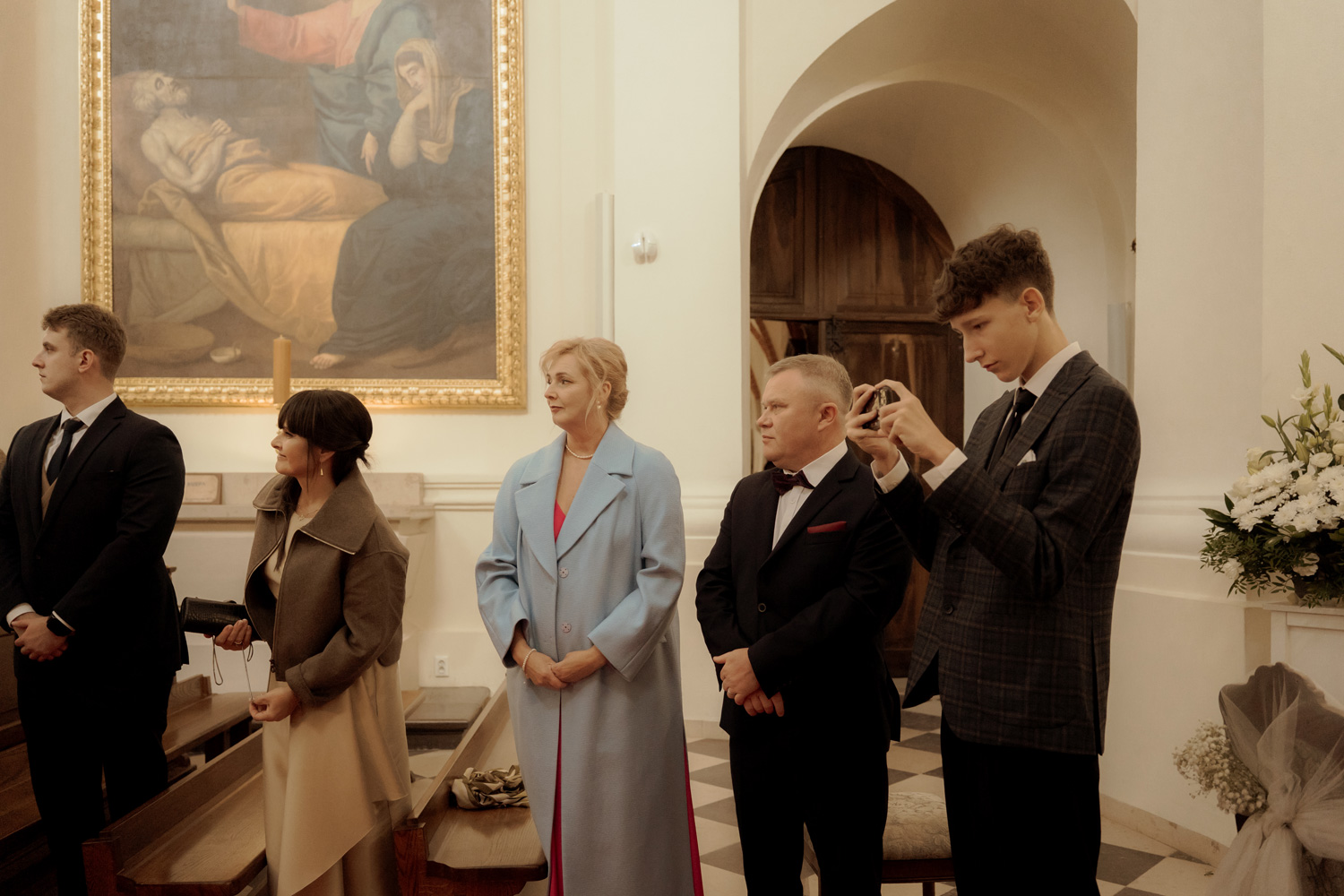 slub na swietym krzyzu00018 - Pałac w Kurozwękach - jesienne wesele