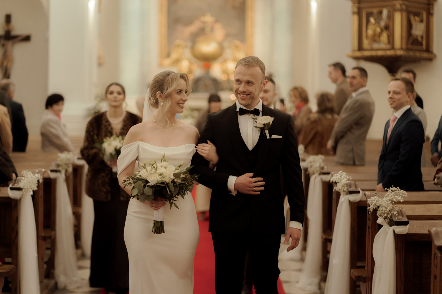 slub na swietym krzyzu00045 - Pałac w Kurozwękach - jesienne wesele