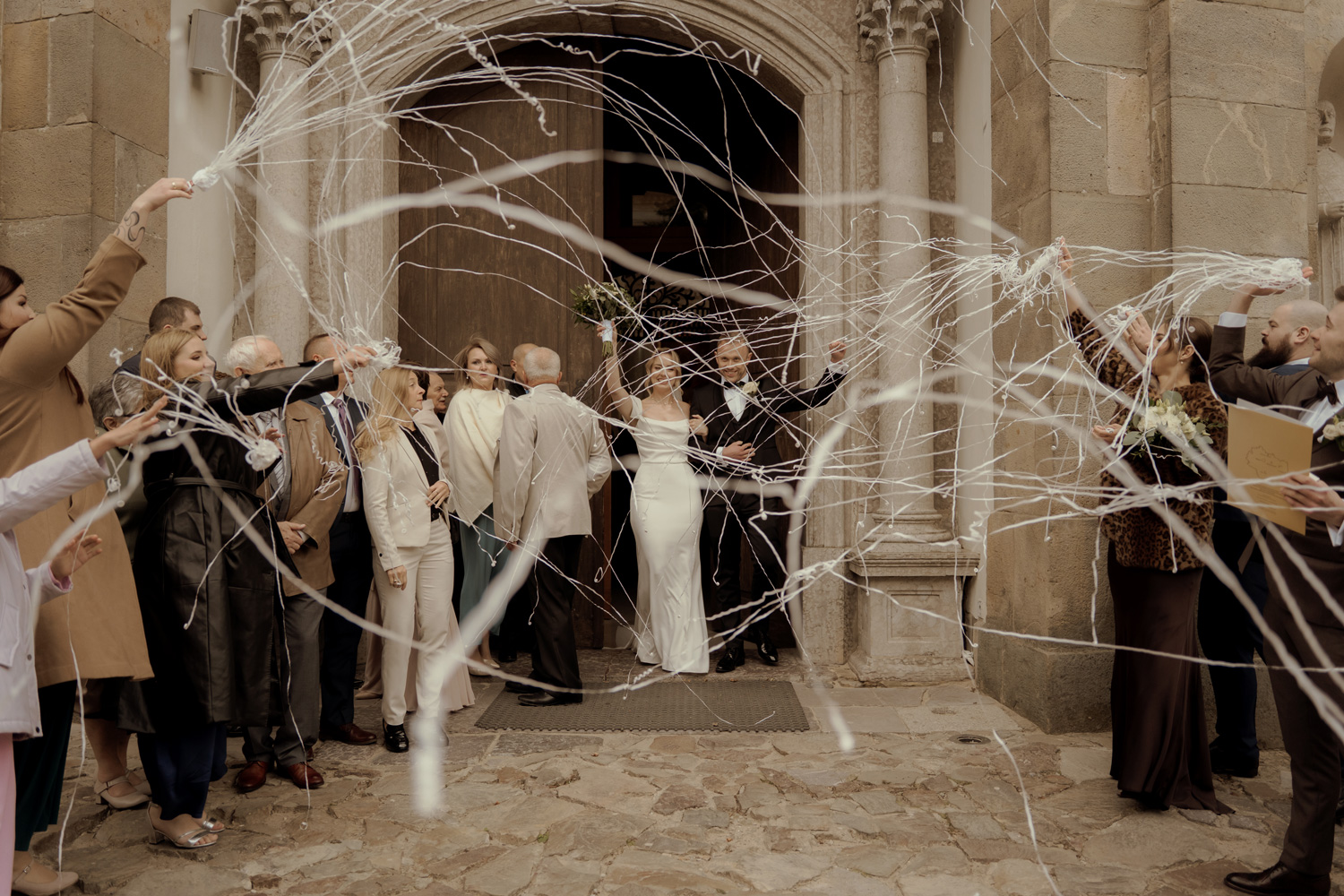 slub na swietym krzyzu00047 - Pałac w Kurozwękach - jesienne wesele