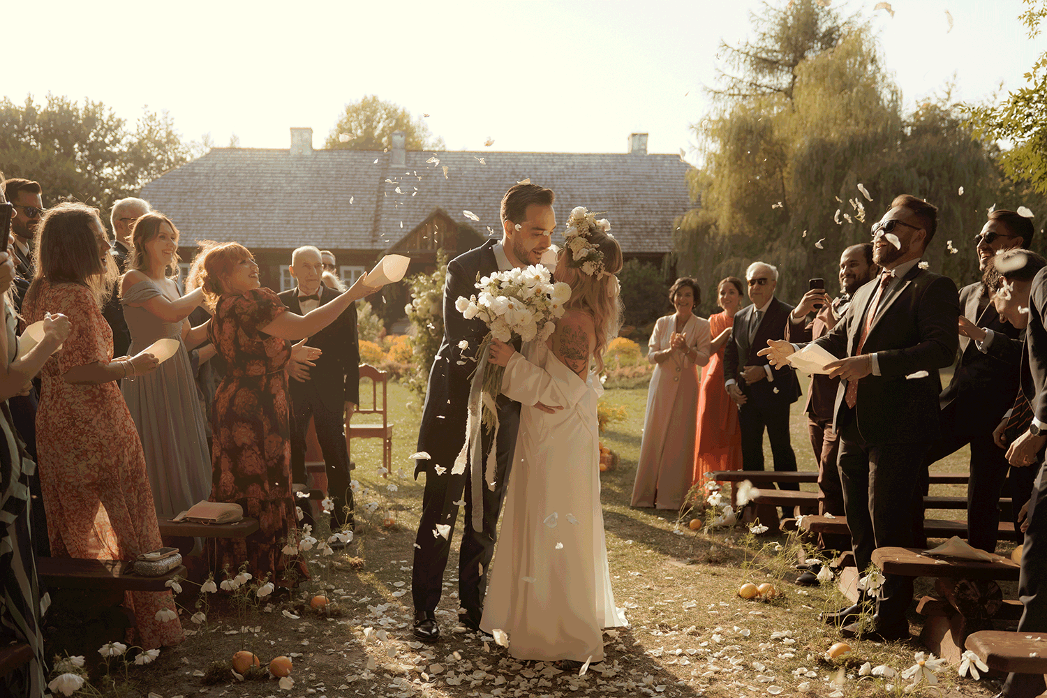 slub w plenerze tokarnia00003 - Polsko-hiszpański ślub w plenerze - Tokarnia